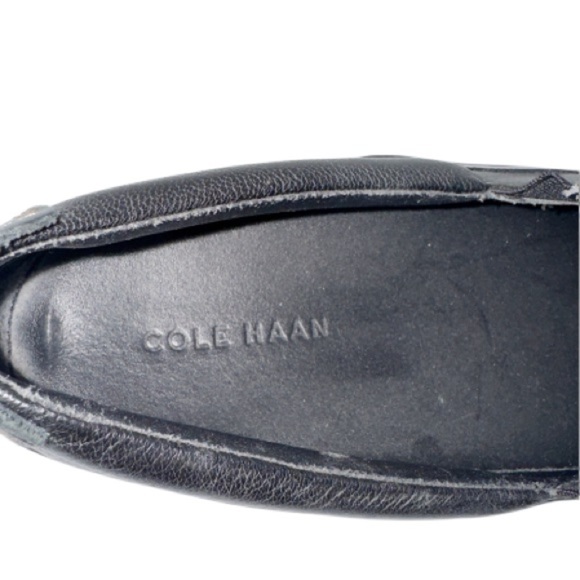 Cole Haan CO3557 Men’s Black Leather Driving Loafers Sz 11M Venetian main image 4
